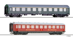 Tillig 502803 - TT - 3-tlg. Set Personenwagen DR-Schnellzug, DR, Ep. IV<br>Tillig TT-Club-Teil 1